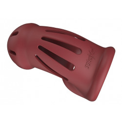 MANCAGE Cage de chasteté ManCage Modèle 28 - 9.5 x 3.5cm Rouge